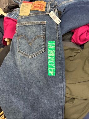 Levi's Women's Medium Blue Straight Leg Jeans
